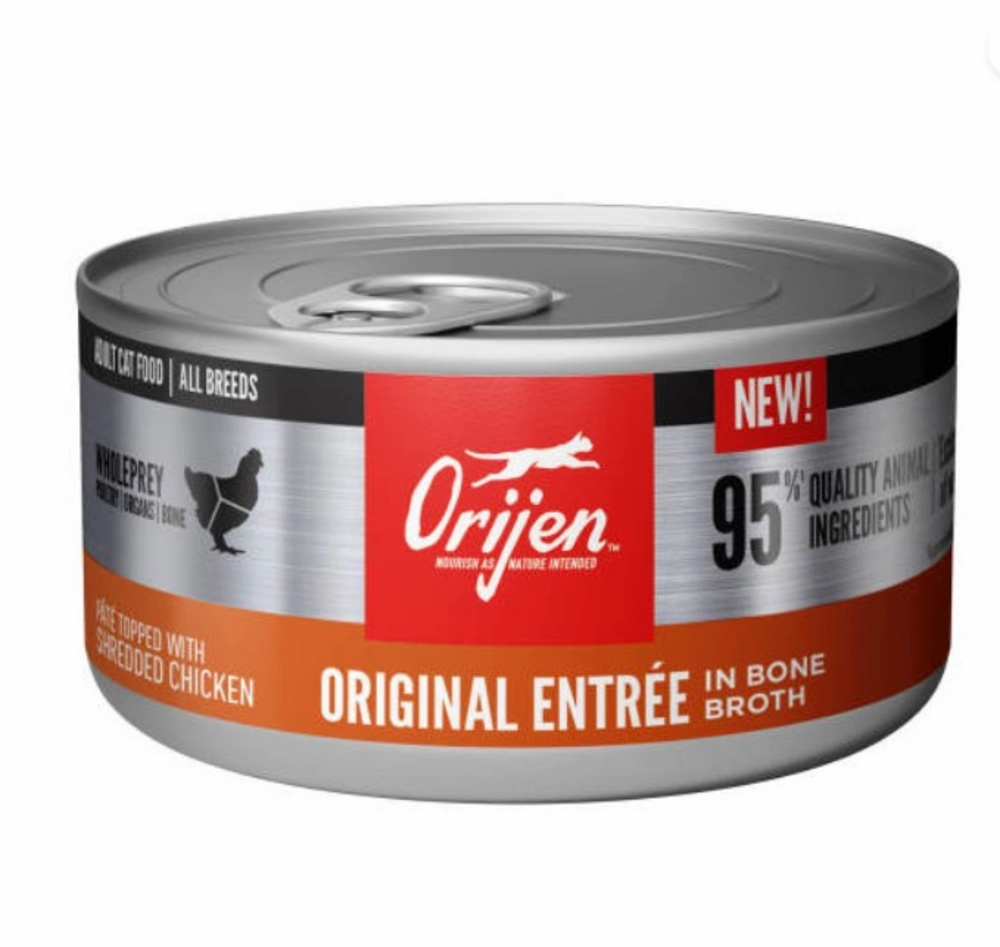 ORIJEN Original Entree in Bone Broth cat calming diffuser cat stress relief anxiety cat treats cat relaxing spray pet mood aid