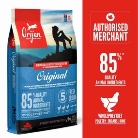ORIJEN Original Grain-Free Dry Dog Food freeze dried dog treats dog freeze snacks raw dog treat dehydrated dog food meat dog snack