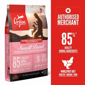 ORIJEN Small Breed Grain-Free Dry Dog Food freeze dried dog treats dog freeze snacks raw dog treat dehydrated dog food meat dog snack