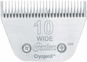 Oster Size 10 Wide CryogenX Blades cat grooming cat shampoo cat conditioner cat comb cat grooming glove