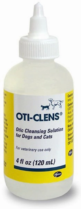 Oti-Clens, 4 oz Bottle dog plush squeaky toy interactive plush toy plush rope toy tough plush dog pillow toy