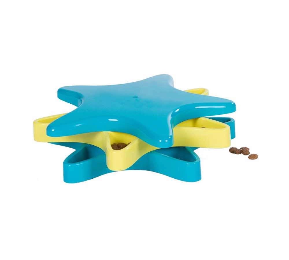 Outward Hound Star Spinner Treat-Hiding Puzzle Dog Toy