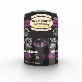 Oven-Baked Tradition Duck Pate Grain-Free Canned Dog Food 12.5oz dog supplies dog food toys accessories dog bed