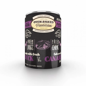 Oven-Baked Tradition Duck Pate Grain-Free Canned Dog Food 12.5oz canned dog food wet dog food grain free dog food dog food with gravy beef dog food
