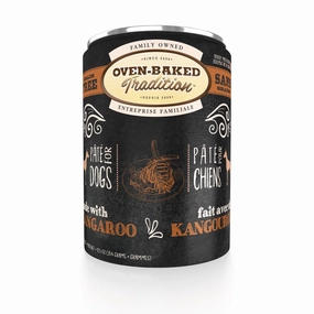 Oven-Baked Tradition Kangaroo Pate Grain-Free Canned Dog Food 12.5oz canned dog food wet dog food grain free dog food dog food with gravy beef dog food