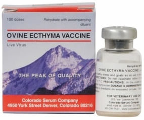 Ovine Ecthyma Vaccine for Goat & Sheep wet cat food canned food for cats gravy cat cans soft texture cat food wet pouches