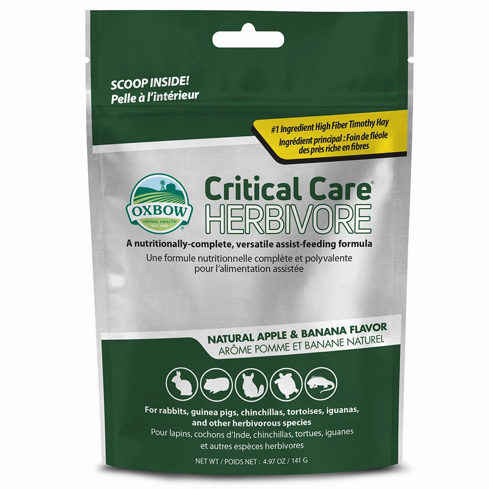 Oxbow Critical Care Apple Banana 141g puppy starter kit puppy crate puppy collar puppy pee pad puppy food