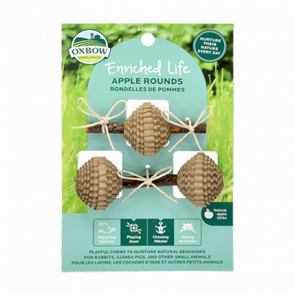 Oxbow Enriched Life Apple Rounds puppy starter kit puppy crate puppy collar puppy pee pad puppy food