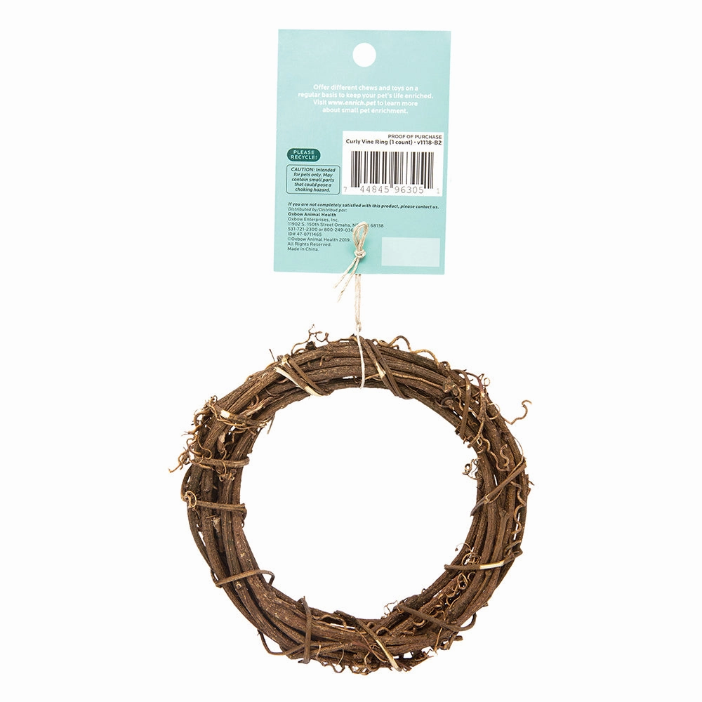 Oxbow Enriched Life Curly Vine Ring dog water fountain slow feeder automatic dog feeder gravity feeder dog food dispenser
