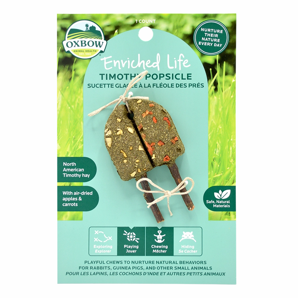 Oxbow Enriched Life Timothy Popsicle kitten health kit kitten booster vitamins kid cat immune kitten digestion kitten omega 3