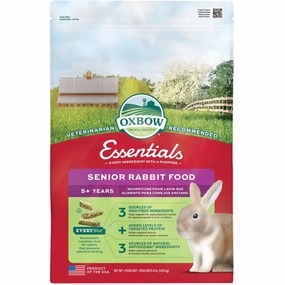 Oxbow Essentials - Senior Rabbit Food 8lb hamster food guinea pig food rabbit hay rodent treats mouse food