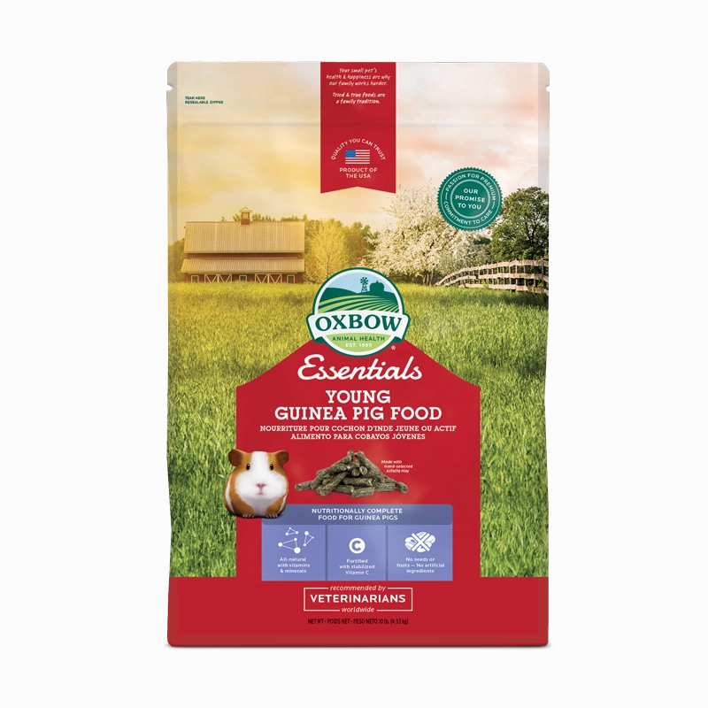 Oxbow Essentials - Young Guinea Pig Food 10lb puppy starter kit puppy crate puppy collar puppy pee pad puppy food