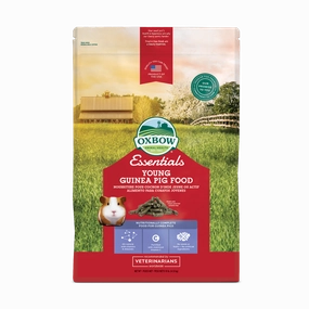 Oxbow Essentials - Young Guinea Pig Food 10lb hamster food guinea pig food rabbit hay rodent treats mouse food