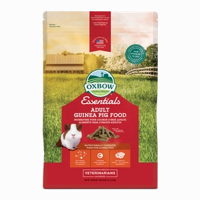 Oxbow Essentials Adult Guinea Pig Food 5lb hamster food guinea pig food rabbit hay rodent treats mouse food