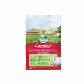 Oxbow Essentials Adult Rat Food 3lb hamster food guinea pig food rabbit hay rodent treats mouse food