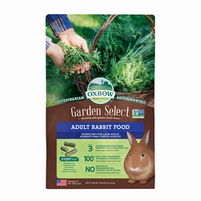 Oxbow Garden Select Adult Rabbit Food 4lb hamster food guinea pig food rabbit hay rodent treats mouse food