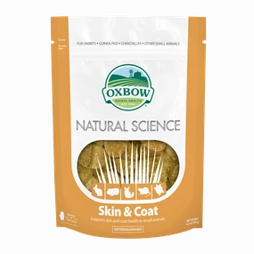 Oxbow Natural Science Skin & Coat Supplement 120g puppy starter kit puppy crate puppy collar puppy pee pad puppy food