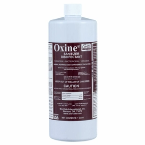 Oxine AH Sanitizer Disinfectant for Animal Facilities cat grooming cat shampoo cat conditioner cat comb cat grooming glove