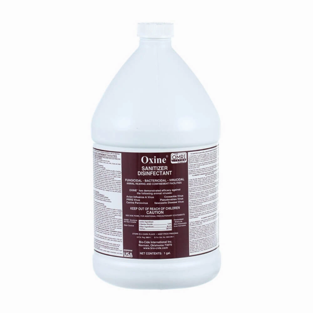 Oxine AH Sanitizer Disinfectant for Animal Facilities