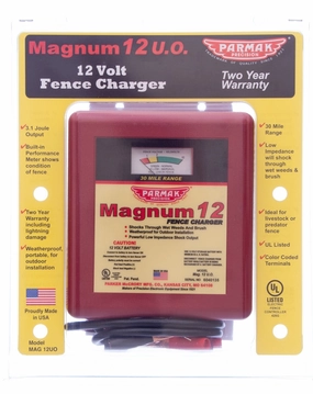 Parmak Magnum 12 U.O. (12v Fence Charger) grooming tools dog brush cat nail clipper pets shampoo pet trimmer