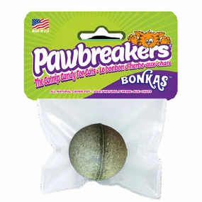 Pawbreakers Bonkas Catnip Candy Ball Cat Toy cat grooming cat shampoo cat conditioner cat comb cat grooming glove