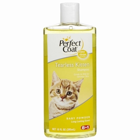 Perfect Coat Tearless Kitten Shampoo 10oz pet health pet wellness pet pain relief pet probiotic pet calming