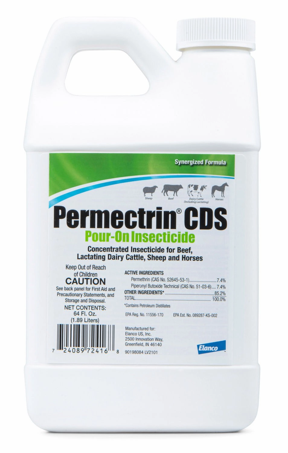 Permectrin CDS Pour-On Insecticide for Fly Control