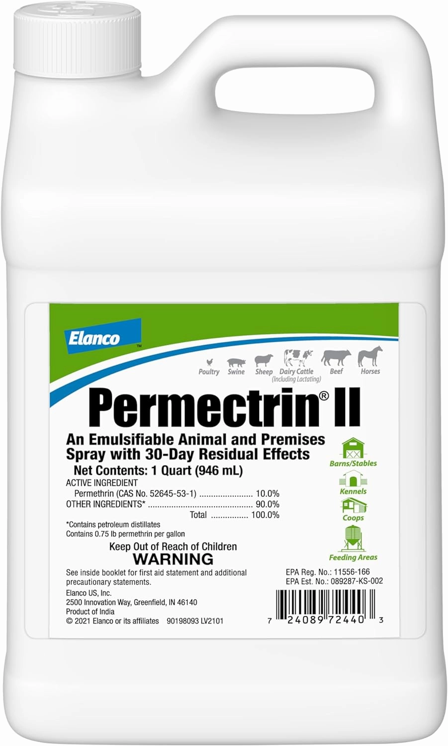 Permectrin II Insecticide (10%) Fly & Pest Control