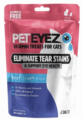 Pet Eyez Vitamin Treats for Cats Freeze Dried Beef Liver 1oz Bag cat toys interactive cat toys cat teaser wand cat balls cat laser pointer