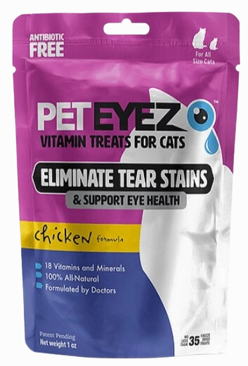 Pet Eyez Vitamin Treats for Cats Freeze Dried Chicken 1oz Bag cat toys interactive cat toys cat teaser wand cat balls cat laser pointer