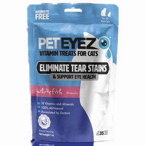 Pet Eyez Vitamin Treats for Cats Freeze Dried Whitefish 1oz Bag cat toys interactive cat toys cat teaser wand cat balls cat laser pointer