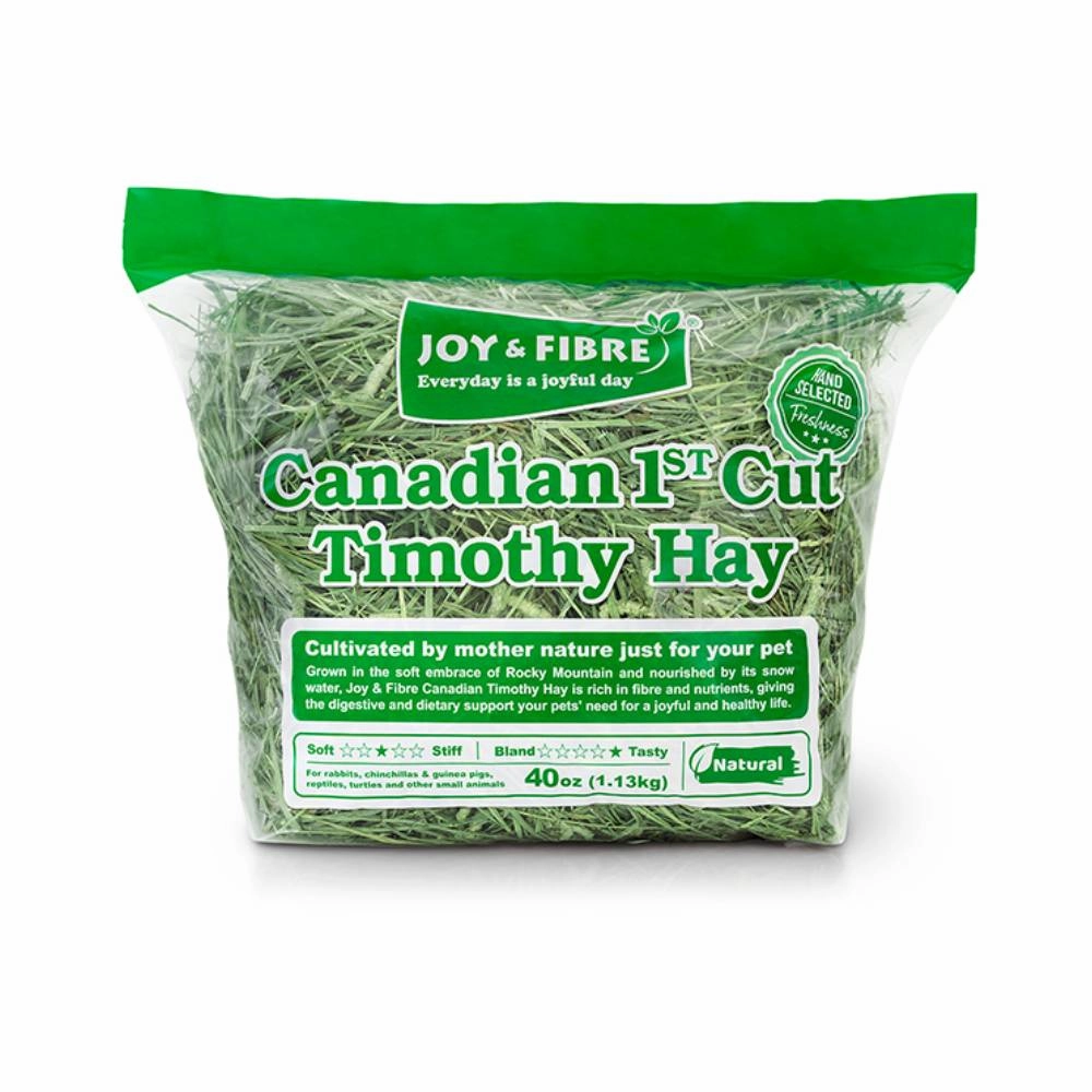 Pet Link Joy & Fibre Canadian 1st Cut Timothy Hay 40oz puppy starter kit puppy crate puppy collar puppy pee pad puppy food