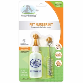 Pet Nursing Kit, Bottle and Brush, 2 oz dog plush squeaky toy interactive plush toy plush rope toy tough plush dog pillow toy