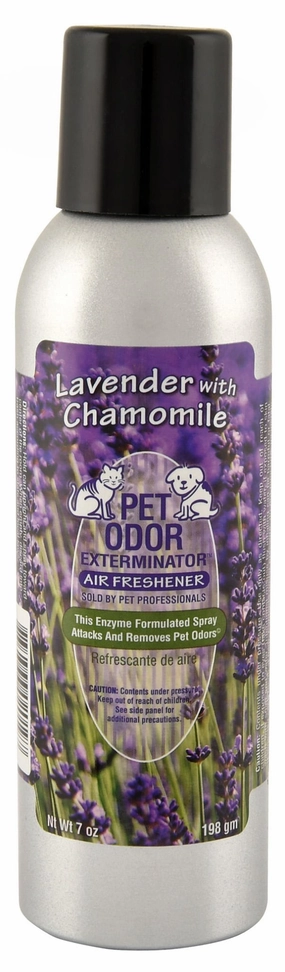 Pet Odor Exterminator Air Freshener Spray, Lavender with Chamomile, 7 oz cat beds cat scratching post cat shampoo cat tunnel cat brush