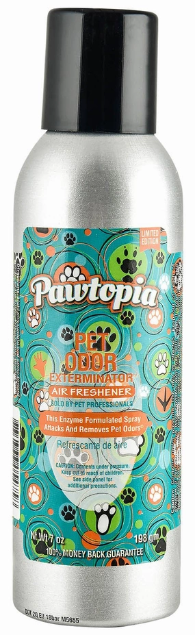 Pet Odor Exterminator Air Freshener Spray, Pawtopia, 7 oz cat beds cat scratching post cat shampoo cat tunnel cat brush