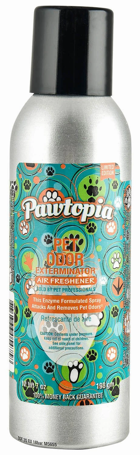 Pet Odor Exterminator Air Freshener Spray, Pawtopia, 7 oz cat beds cat scratching post cat shampoo cat tunnel cat brush