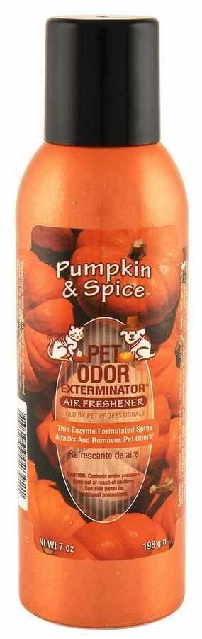 Pet Odor Exterminator Air Freshener Spray, Pumpkin Spice, 7 oz cat beds cat scratching post cat shampoo cat tunnel cat brush