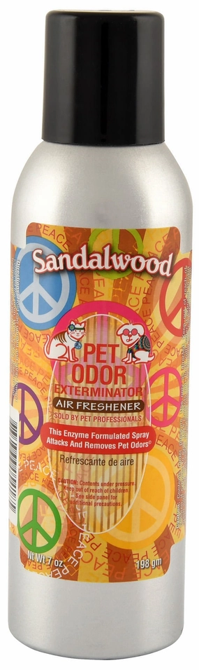 Pet Odor Exterminator Air Freshener Spray, Sandalwood, 7 oz cat beds cat scratching post cat shampoo cat tunnel cat brush