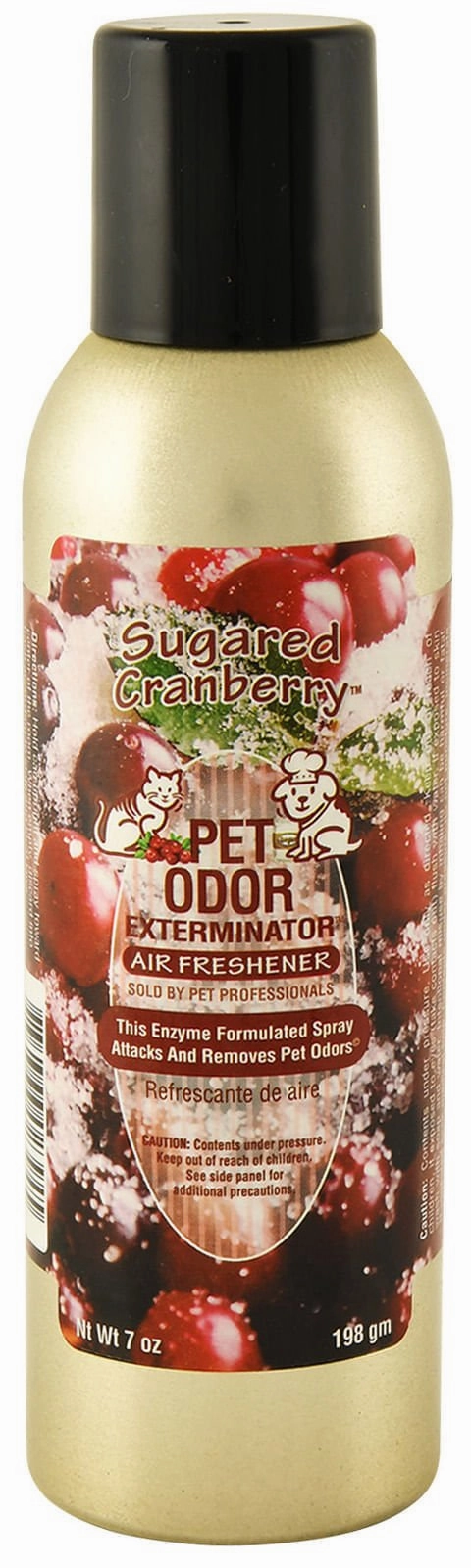 Pet Odor Exterminator Air Freshener Spray, Sugared Cranberry, 7 oz cat beds cat scratching post cat shampoo cat tunnel cat brush