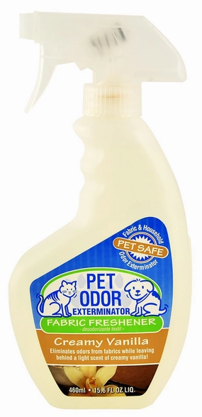Pet Odor Exterminator Fabric Freshener Spray, 15.6 oz cat climbing tree cat hammock cat steps cat grooming kit cat safety gate
