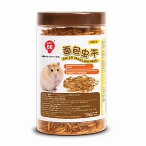 Pet's 88 Dried Mealworms 100g cat vitamins cat digestive aid cat immune support cat joint supplement cat skin supplement
