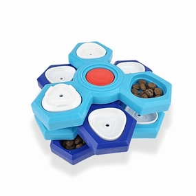 Petal 4 Tier Dog Puzzle dog toys indestructible dog toys dog tug toys dog plush chew resistant toy