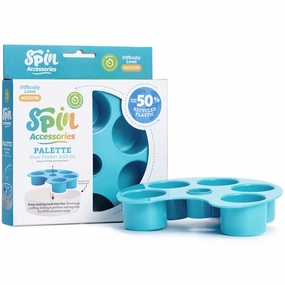 PetDreamHouse SPIN Accessories Interactive Slow Feeder Add-On For Cats & Dogs (Blue Palette) dog bones rawhide chew sticks dog jerky bacon bone