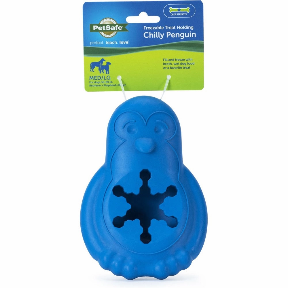 Petsafe Chilly Penguin Freezable Treat Dispensing Dog Toy
