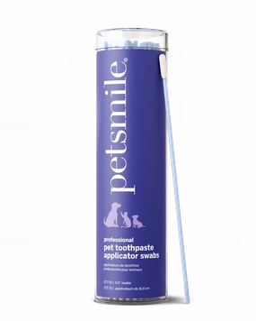 Petsmile Professional Pet Toothpaste Applicator Swabs, 50 ct dog plush squeaky toy interactive plush toy plush rope toy tough plush dog pillow toy