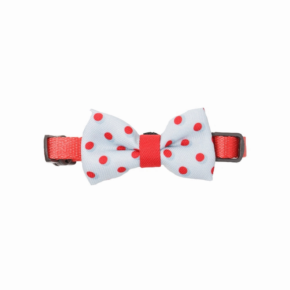Pidan Bow Tie Cat Collar (Polka Dots A6) cat accessories cat collar cat harness cat backpack cat ID tag