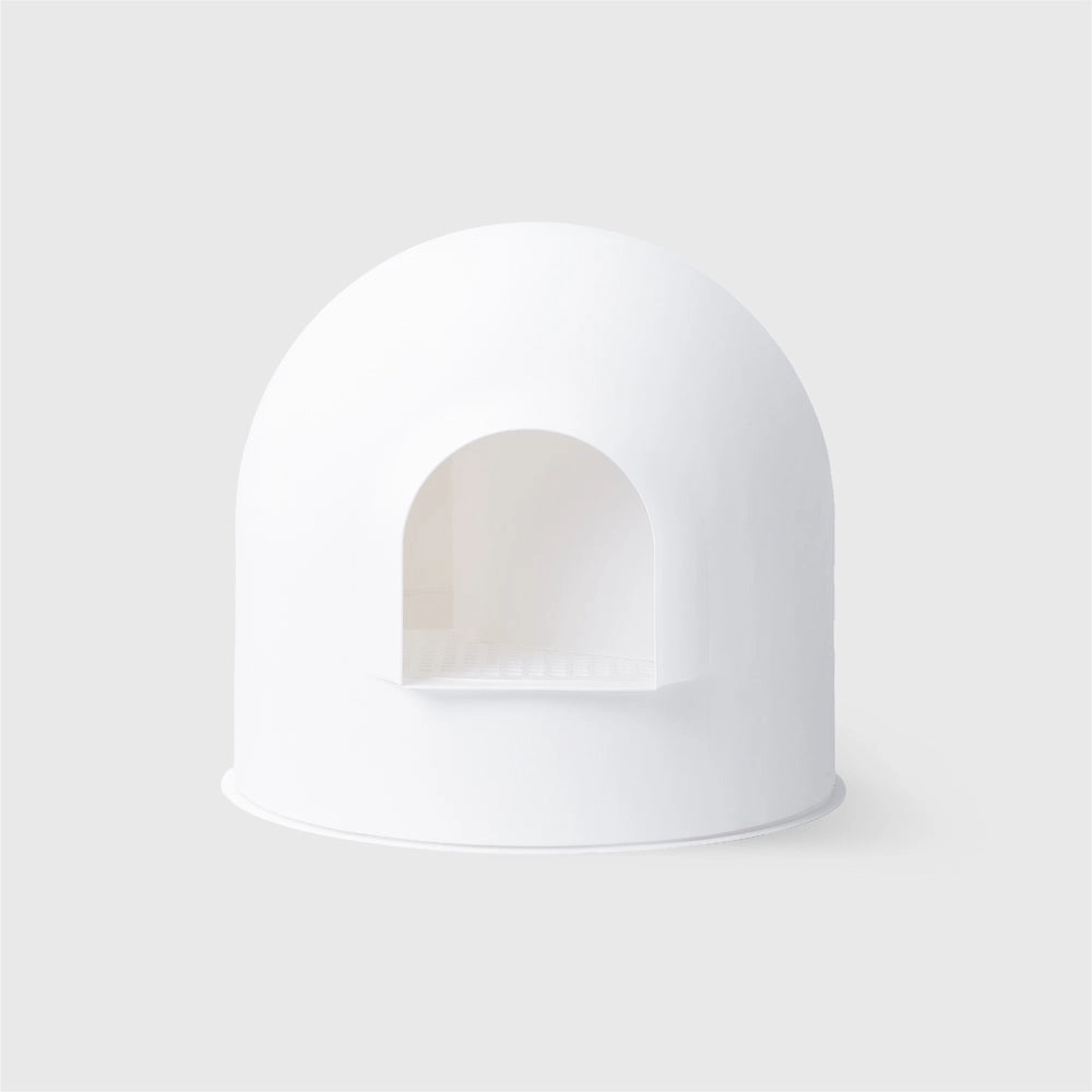 Pidan Igloo Cat Litter Box (Snow White) cat accessories cat collar cat harness cat backpack cat ID tag