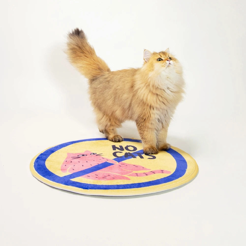 Pidan No Cats Flannel Pet Carpet