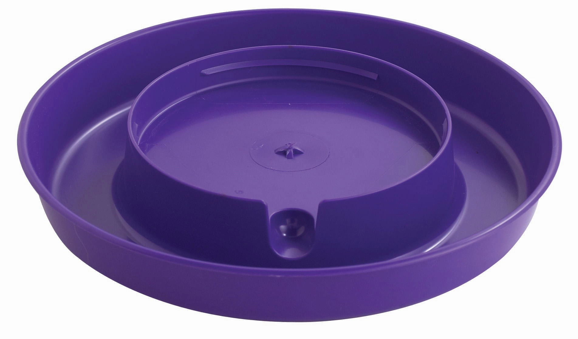 Plastic Chicken Waterer Base, Gallon