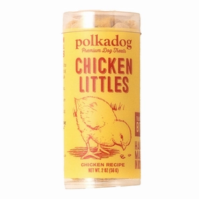 Polkadog Chicken Littles Training Bits Treats For Cats & Dogs 2oz (Mini Tube) dog chew toys dog dental chews durable chew toys puppy chew toy bone chew